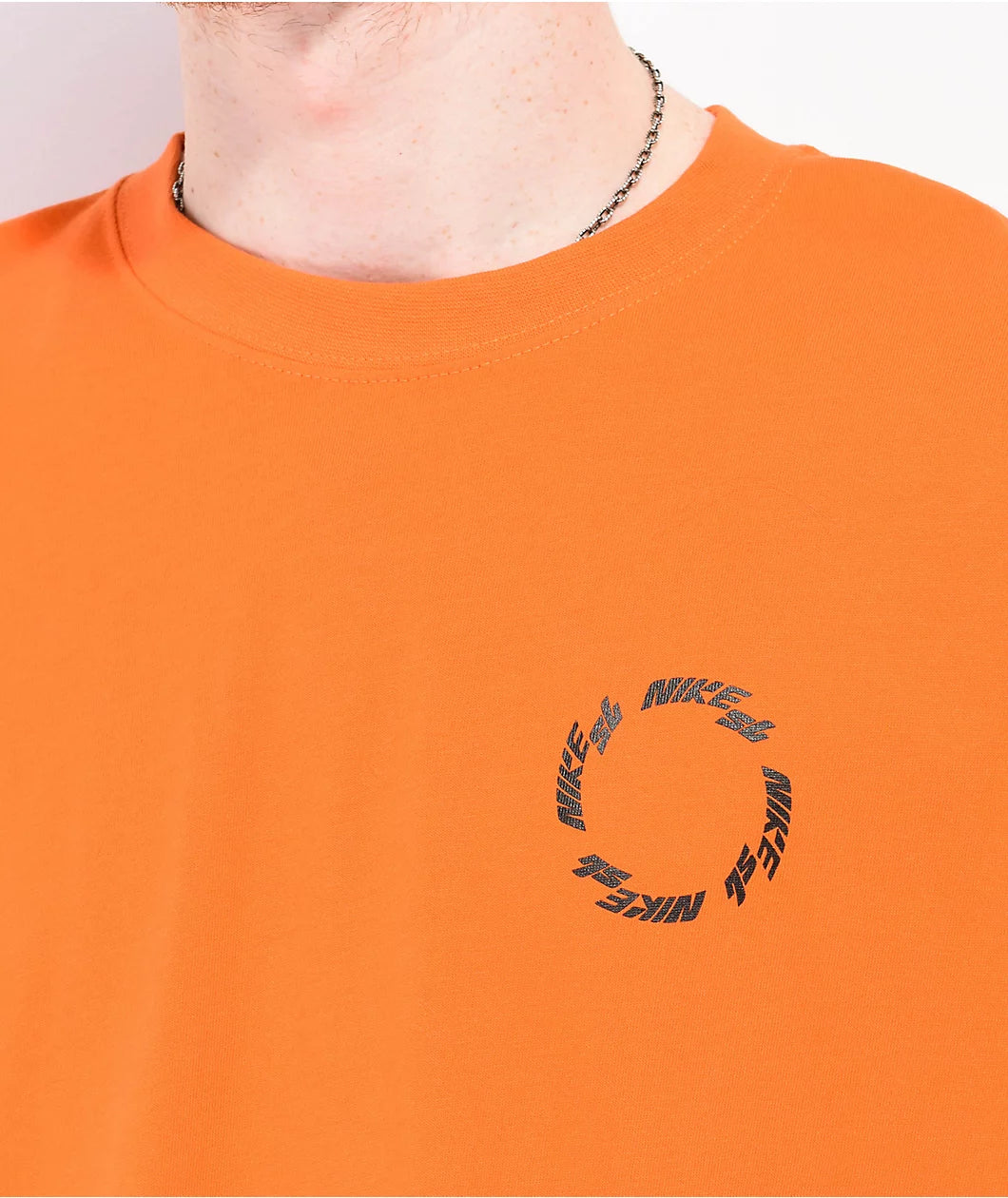 Camisa Nike SB Nike Wheel Orange T-Shirt
